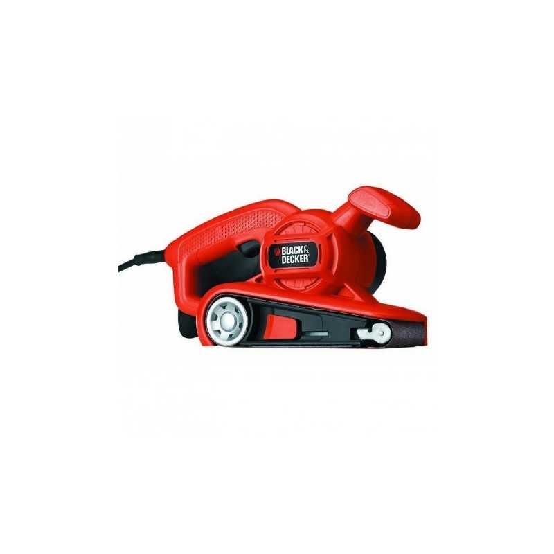 Șlefuitor cu bandă Black+Decker KA86 – 720 W, bandă de 75 × 457 mm, sac de praf