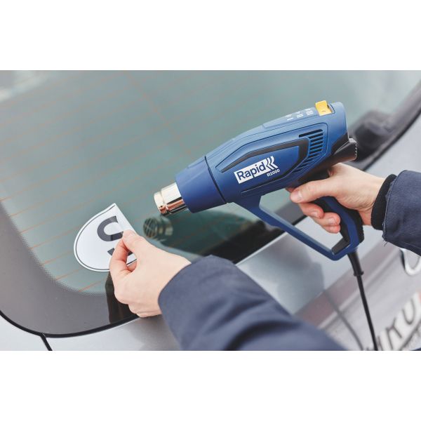 Pistol cu aer cald Rapid R1800 – 1.800 W, temperatură în 2 trepte (300 °C și 550 °C) - imagine 2