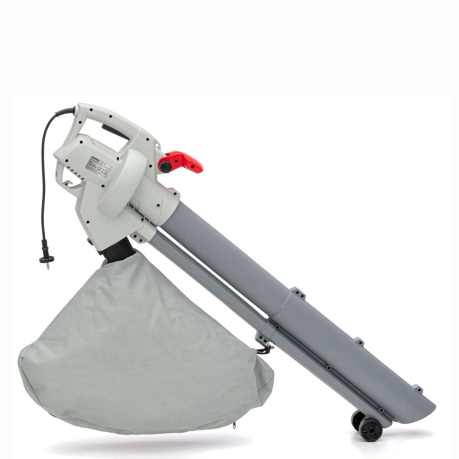 Aspirator și suflantă electrică de frunze Ikra IEBV 3000 – 3000 W, sac de 45 l - imagine 2