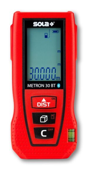 Telemetru laser Sola METRON 30 BT – Bluetooth, compact, 30 m